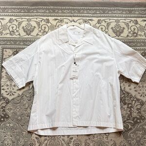 Zara Men's White Casual Button Down Shirt